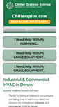 Mobile Screenshot of chillersystemsservice.com